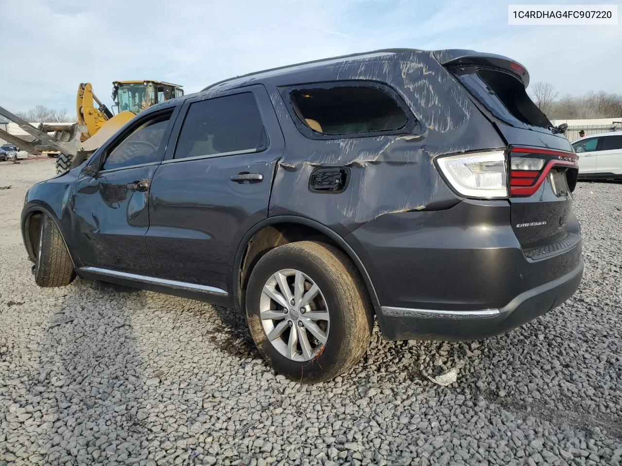 2015 Dodge Durango Sxt VIN: 1C4RDHAG4FC907220 Lot: 43086654