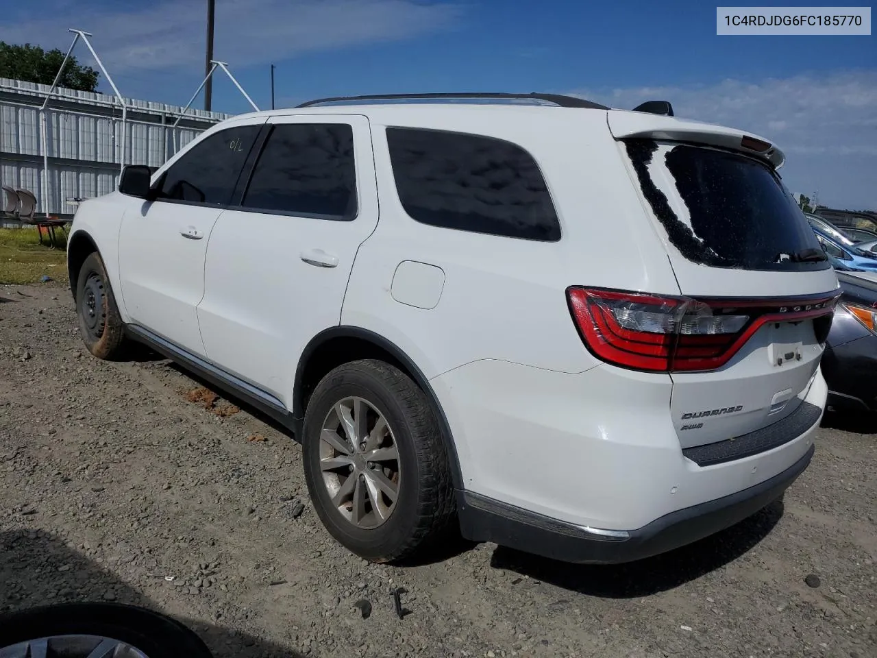 2015 Dodge Durango Limited VIN: 1C4RDJDG6FC185770 Lot: 49738874