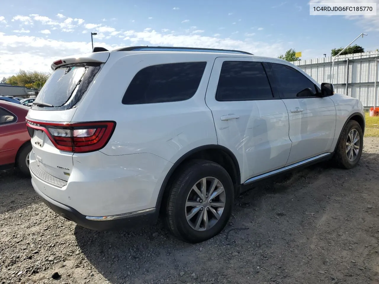 2015 Dodge Durango Limited VIN: 1C4RDJDG6FC185770 Lot: 49738874