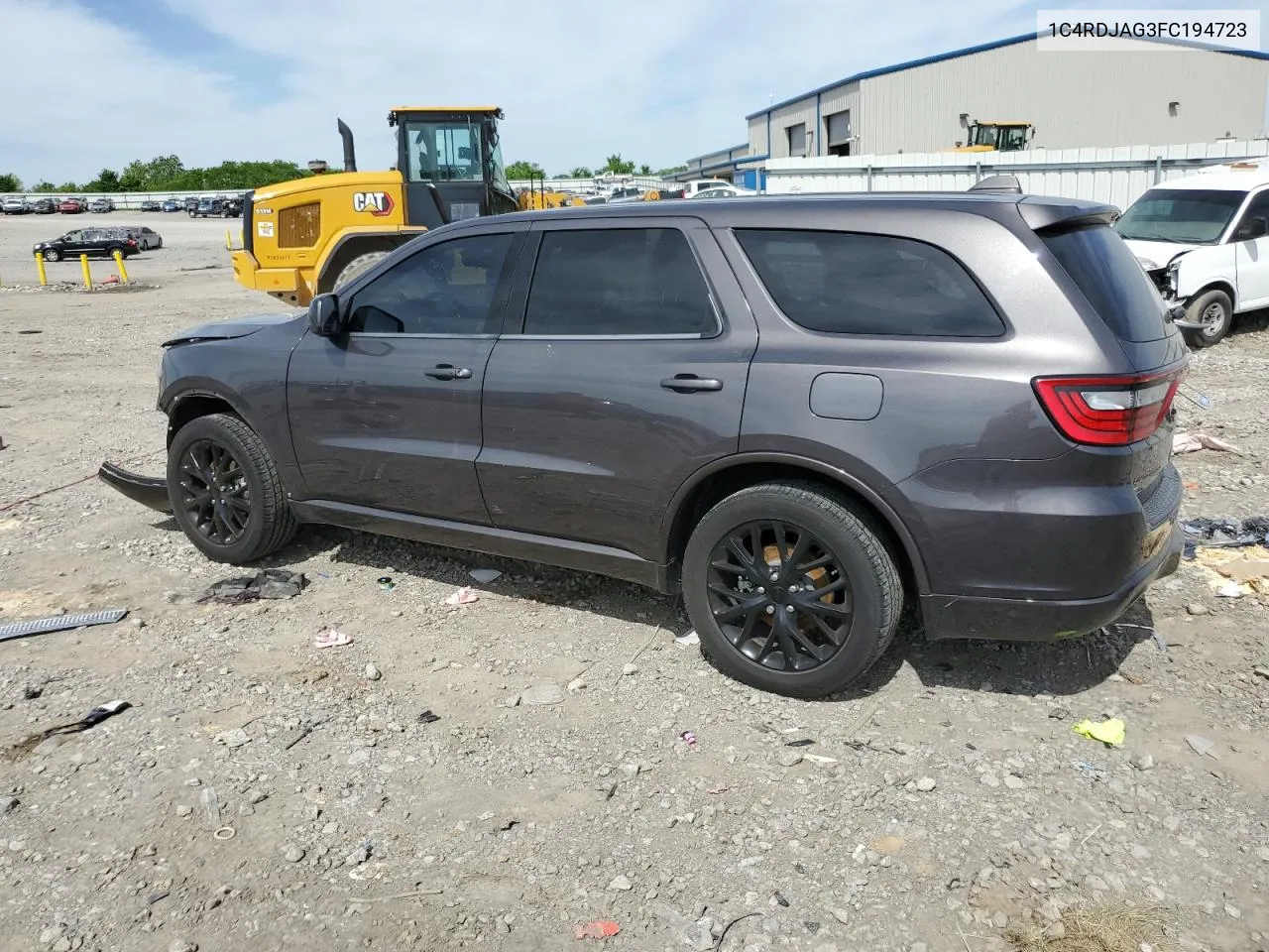 2015 Dodge Durango Sxt VIN: 1C4RDJAG3FC194723 Lot: 53298944