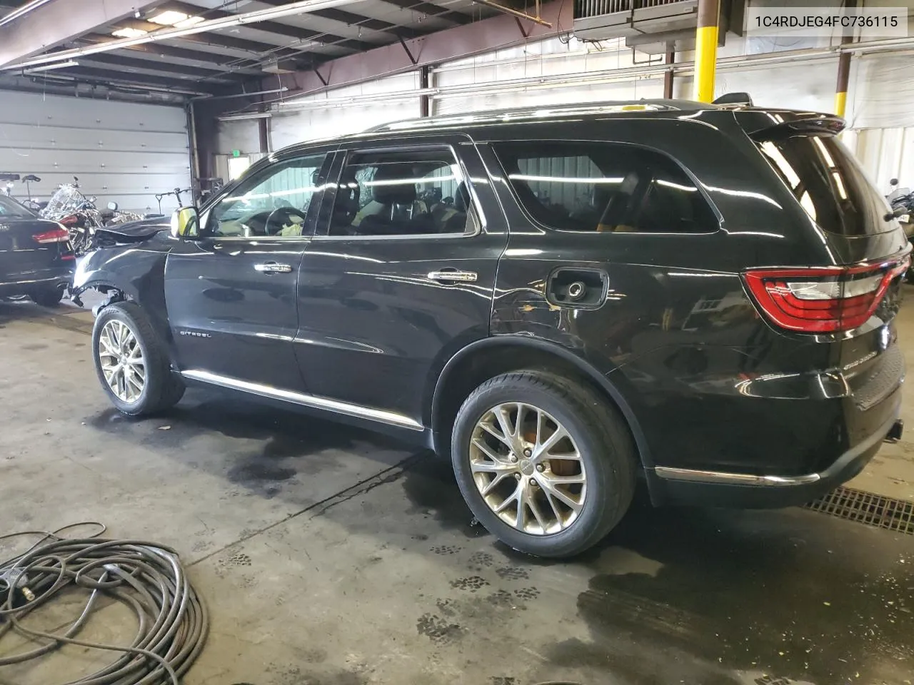 2015 Dodge Durango Citadel VIN: 1C4RDJEG4FC736115 Lot: 61062644