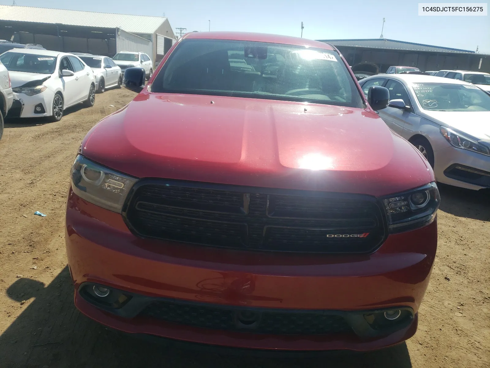 2015 Dodge Durango R/T VIN: 1C4SDJCT5FC156275 Lot: 63054614