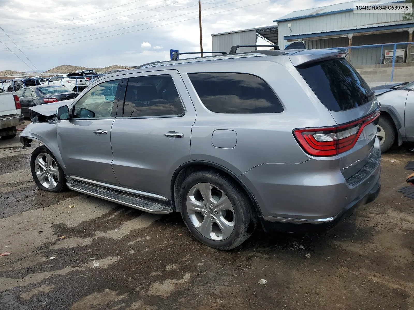 2015 Dodge Durango Sxt VIN: 1C4RDHAG4FC689795 Lot: 63566174