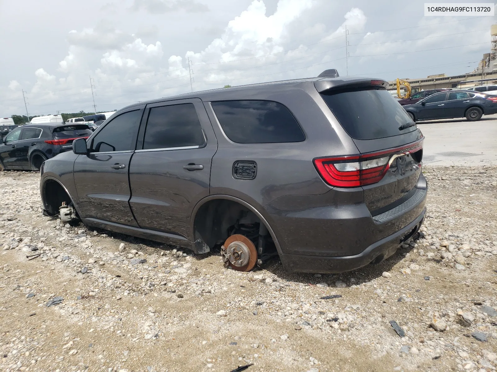 2015 Dodge Durango Sxt VIN: 1C4RDHAG9FC113720 Lot: 64191214