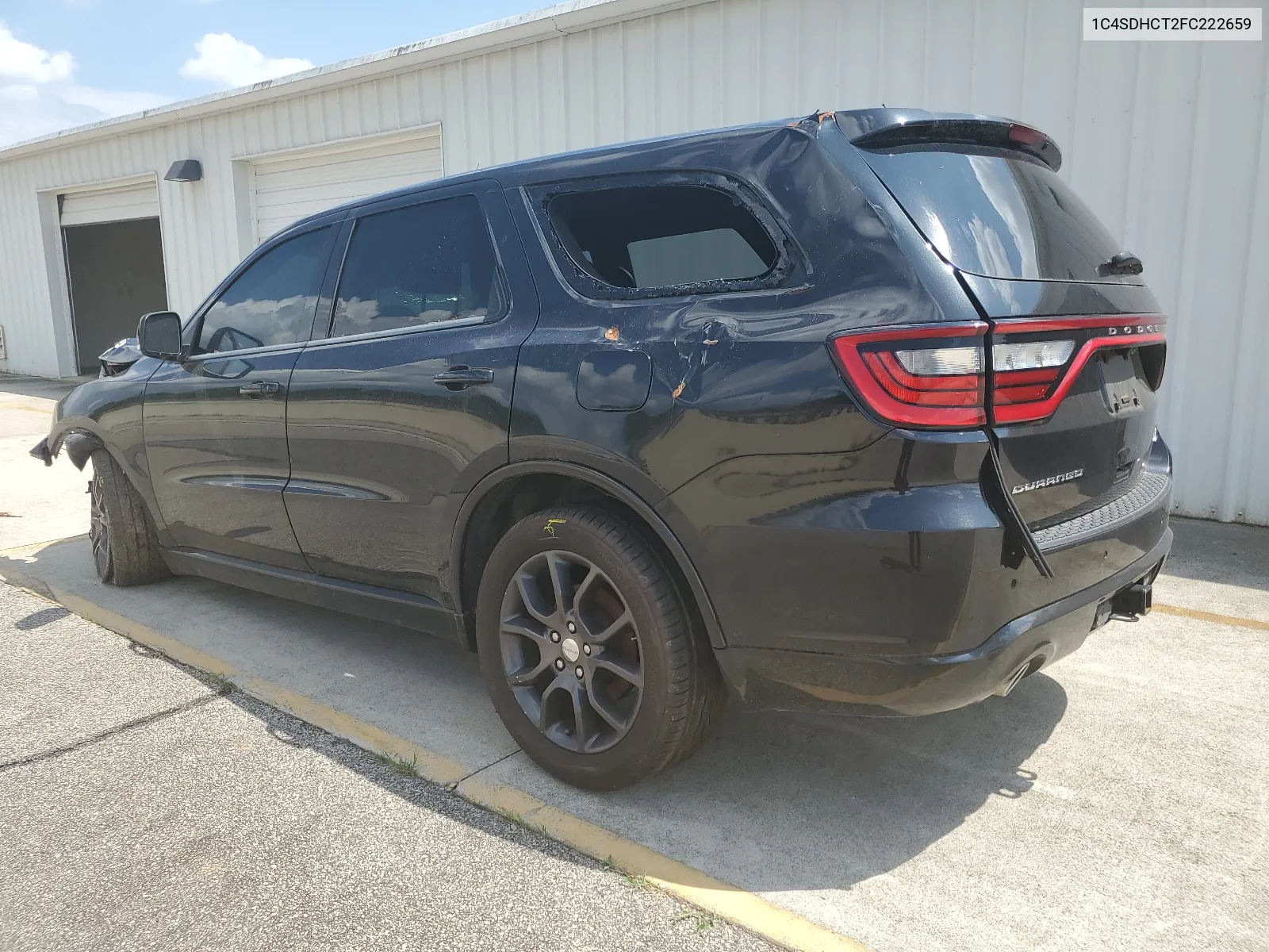 2015 Dodge Durango R/T VIN: 1C4SDHCT2FC222659 Lot: 64202954