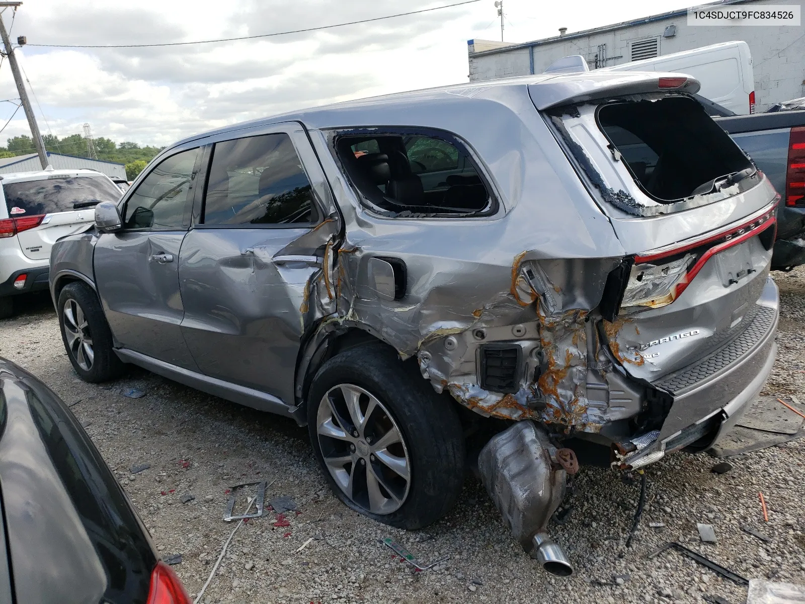 2015 Dodge Durango R/T VIN: 1C4SDJCT9FC834526 Lot: 64980314