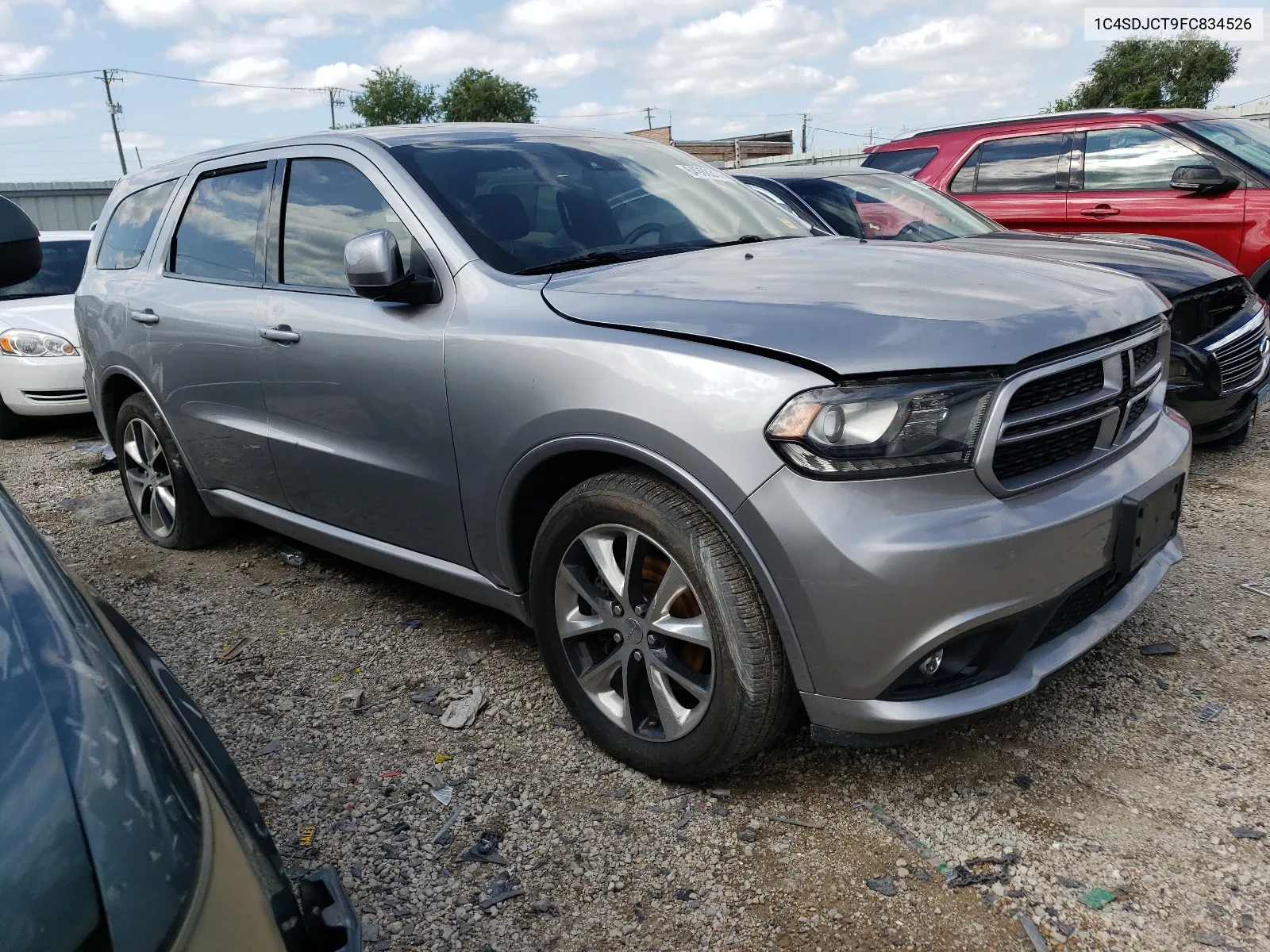 2015 Dodge Durango R/T VIN: 1C4SDJCT9FC834526 Lot: 64980314