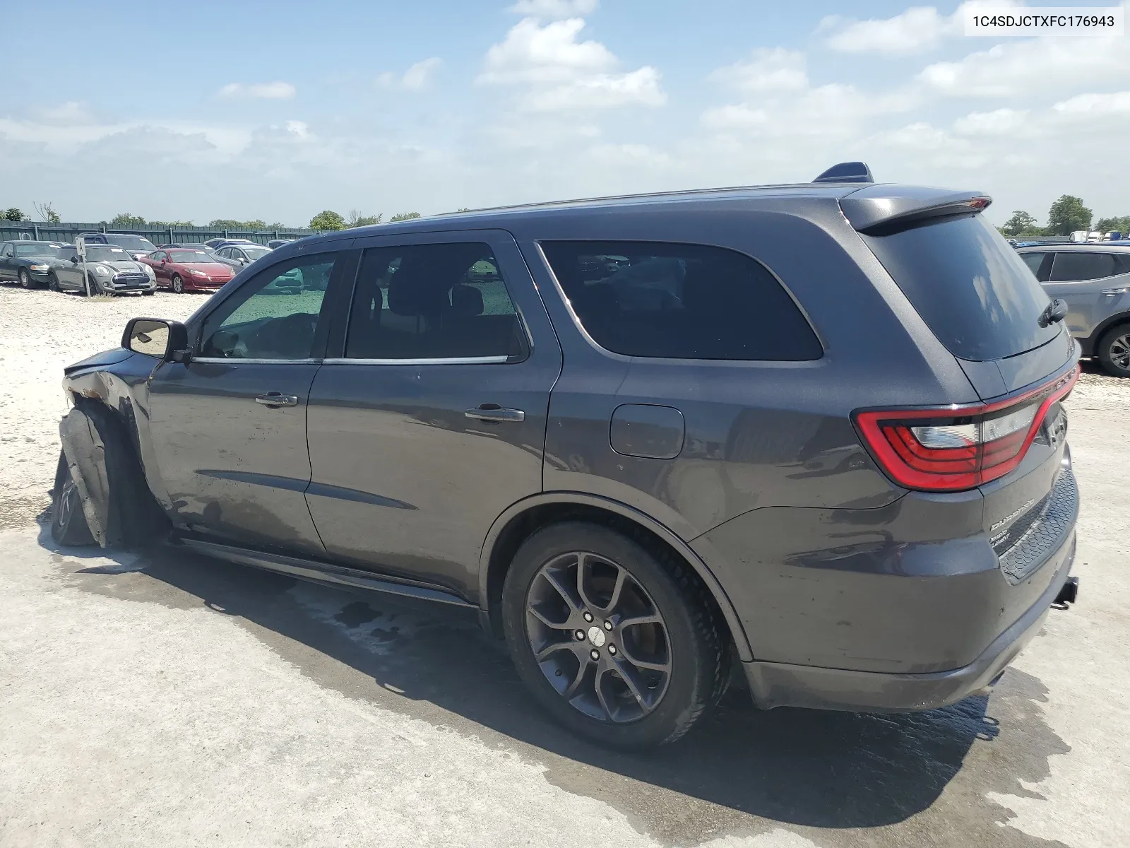 2015 Dodge Durango R/T VIN: 1C4SDJCTXFC176943 Lot: 65157334