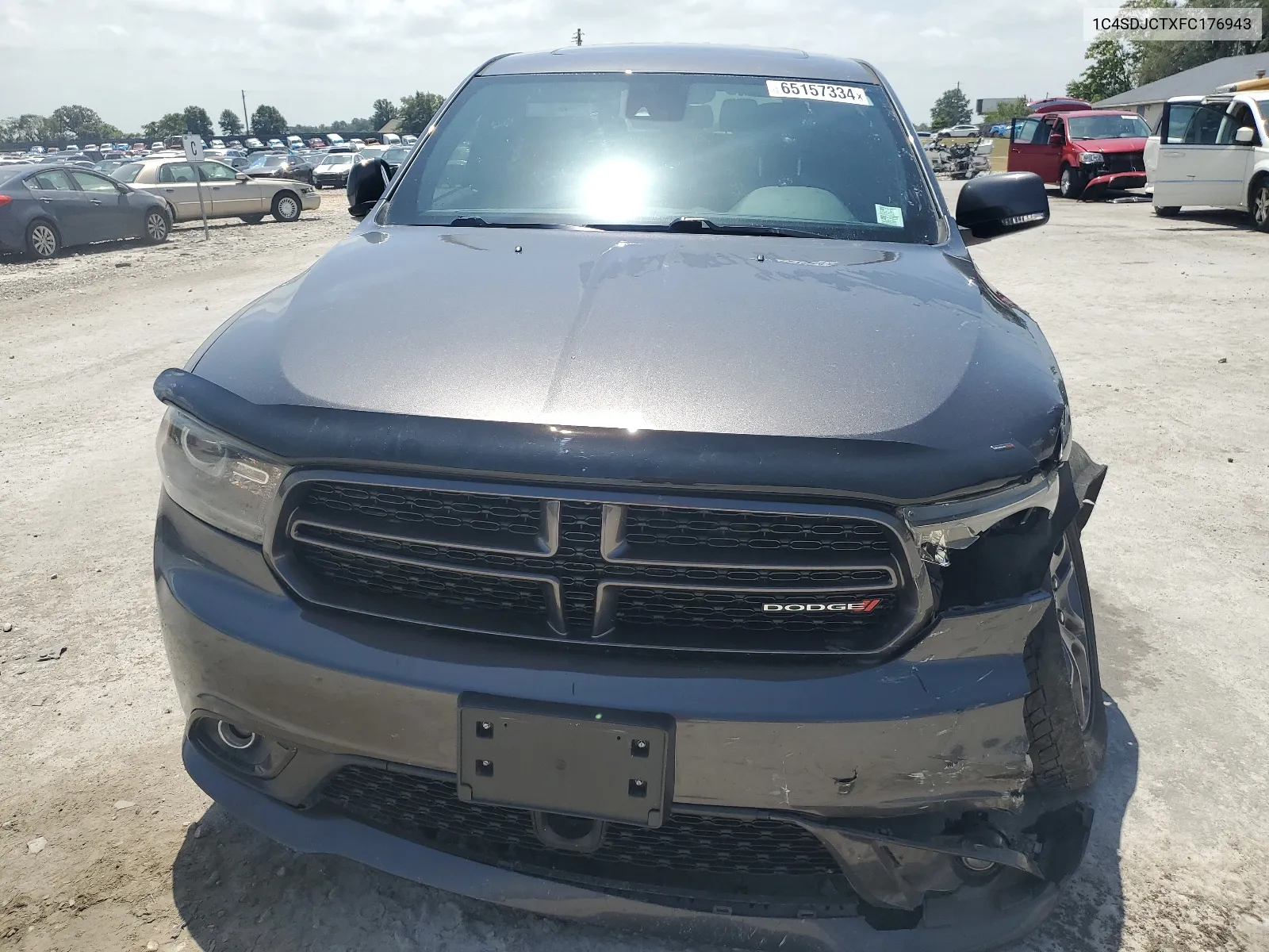 2015 Dodge Durango R/T VIN: 1C4SDJCTXFC176943 Lot: 65157334