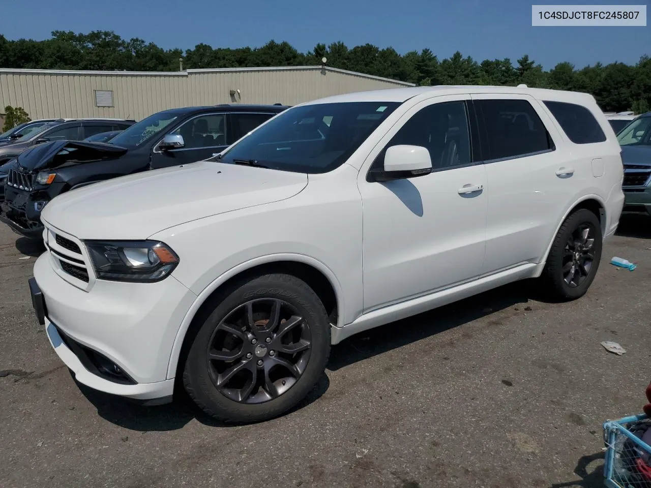 2015 Dodge Durango R/T VIN: 1C4SDJCT8FC245807 Lot: 65527864