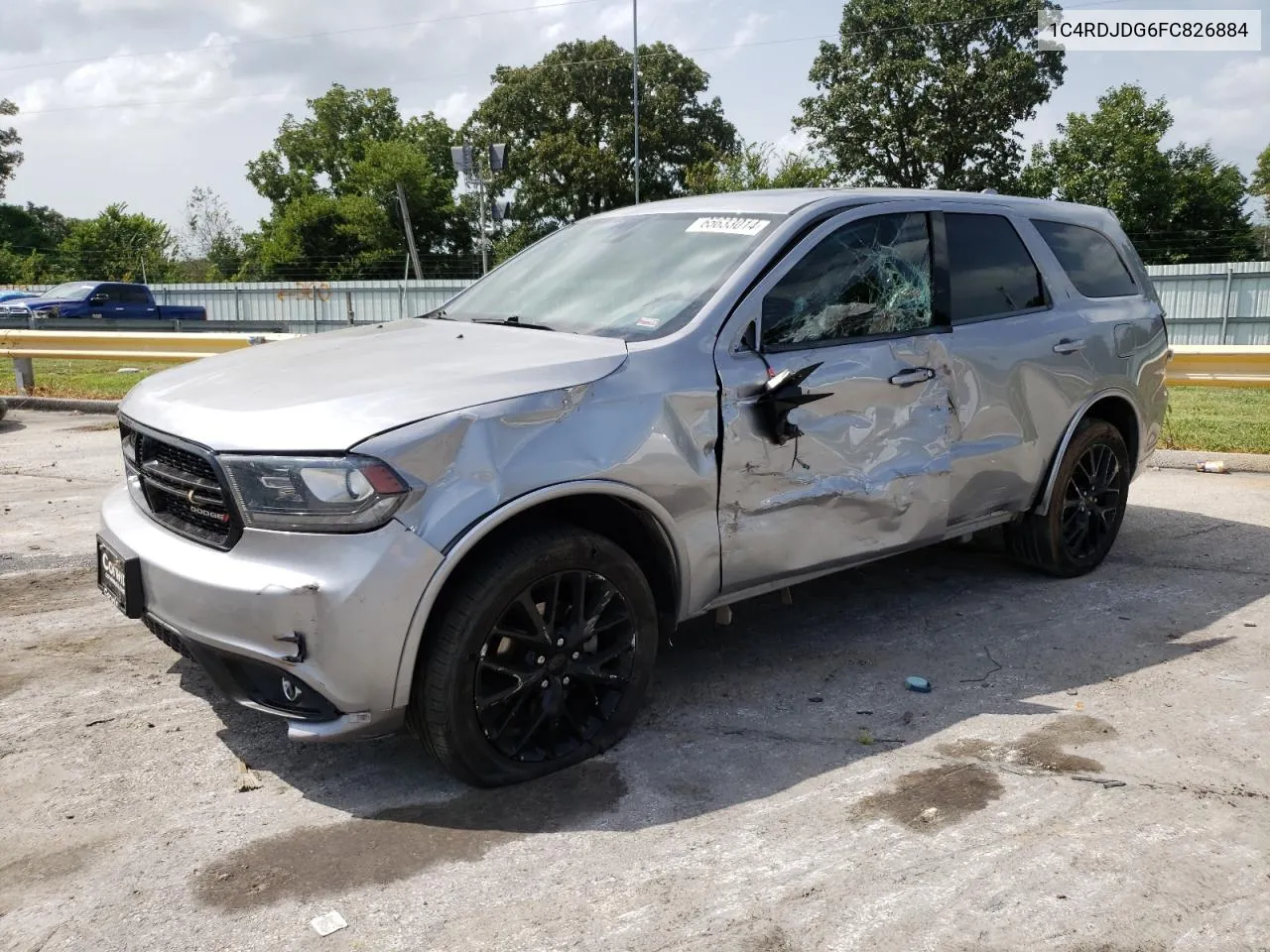 2015 Dodge Durango Limited VIN: 1C4RDJDG6FC826884 Lot: 65633014