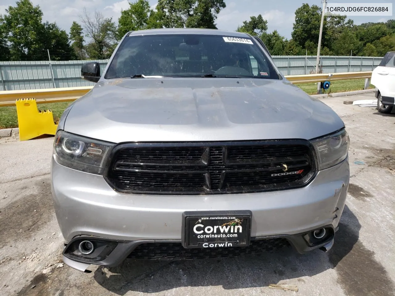 2015 Dodge Durango Limited VIN: 1C4RDJDG6FC826884 Lot: 65633014