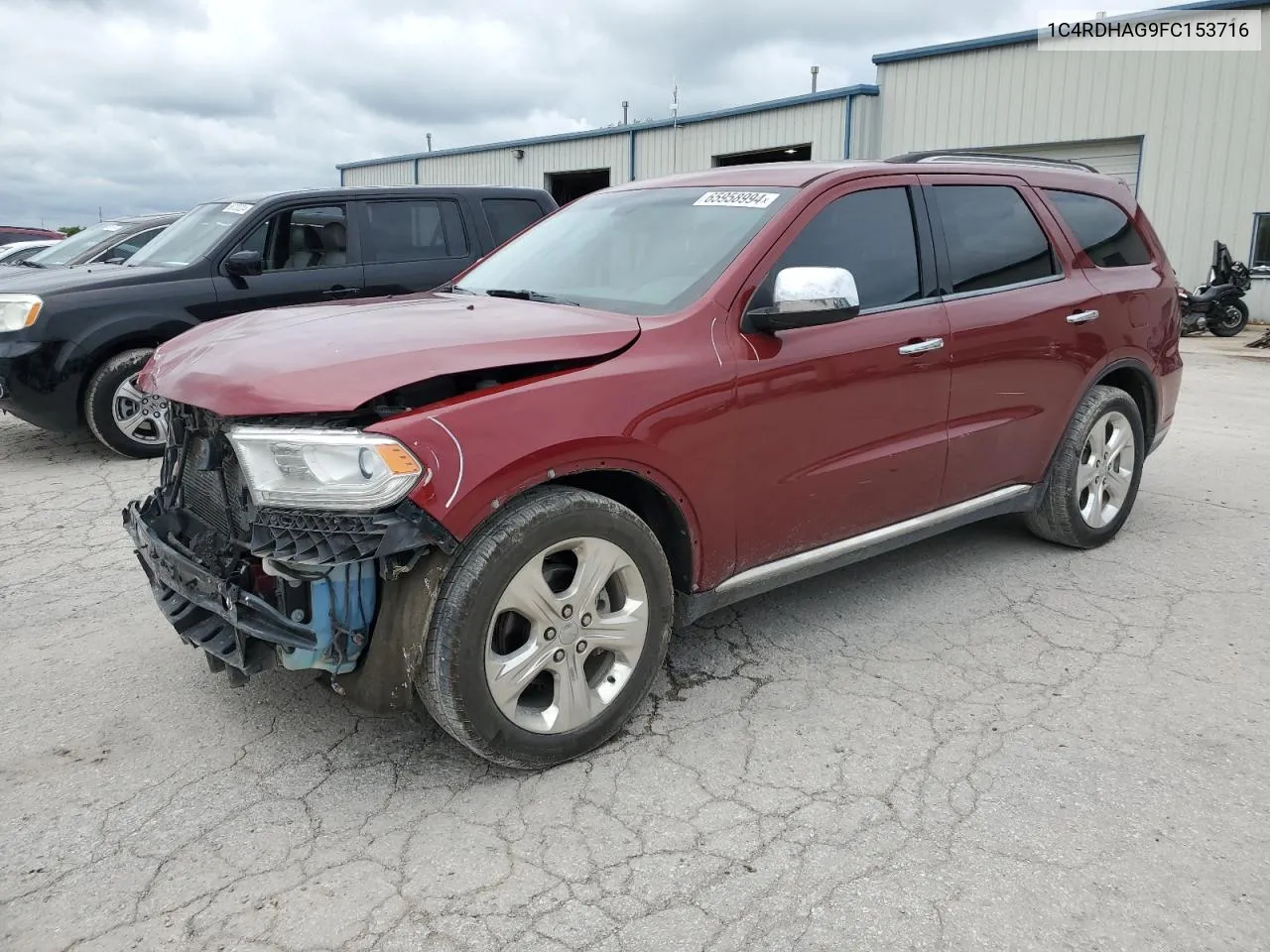 1C4RDHAG9FC153716 2015 Dodge Durango Sxt