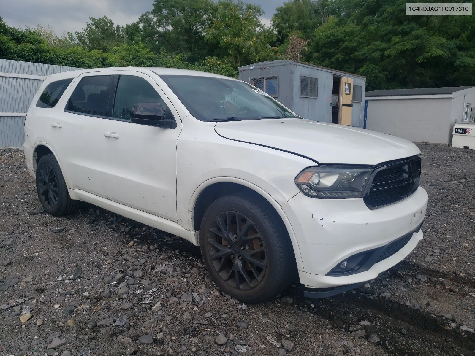 2015 Dodge Durango Sxt VIN: 1C4RDJAG1FC917310 Lot: 66424374