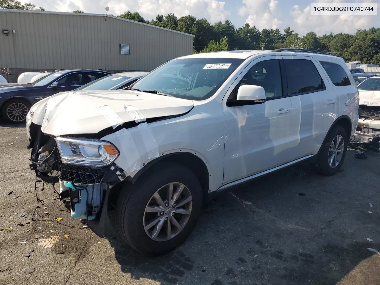 2015 Dodge Durango Limited VIN: 1C4RDJDG9FC740744 Lot: 66720394