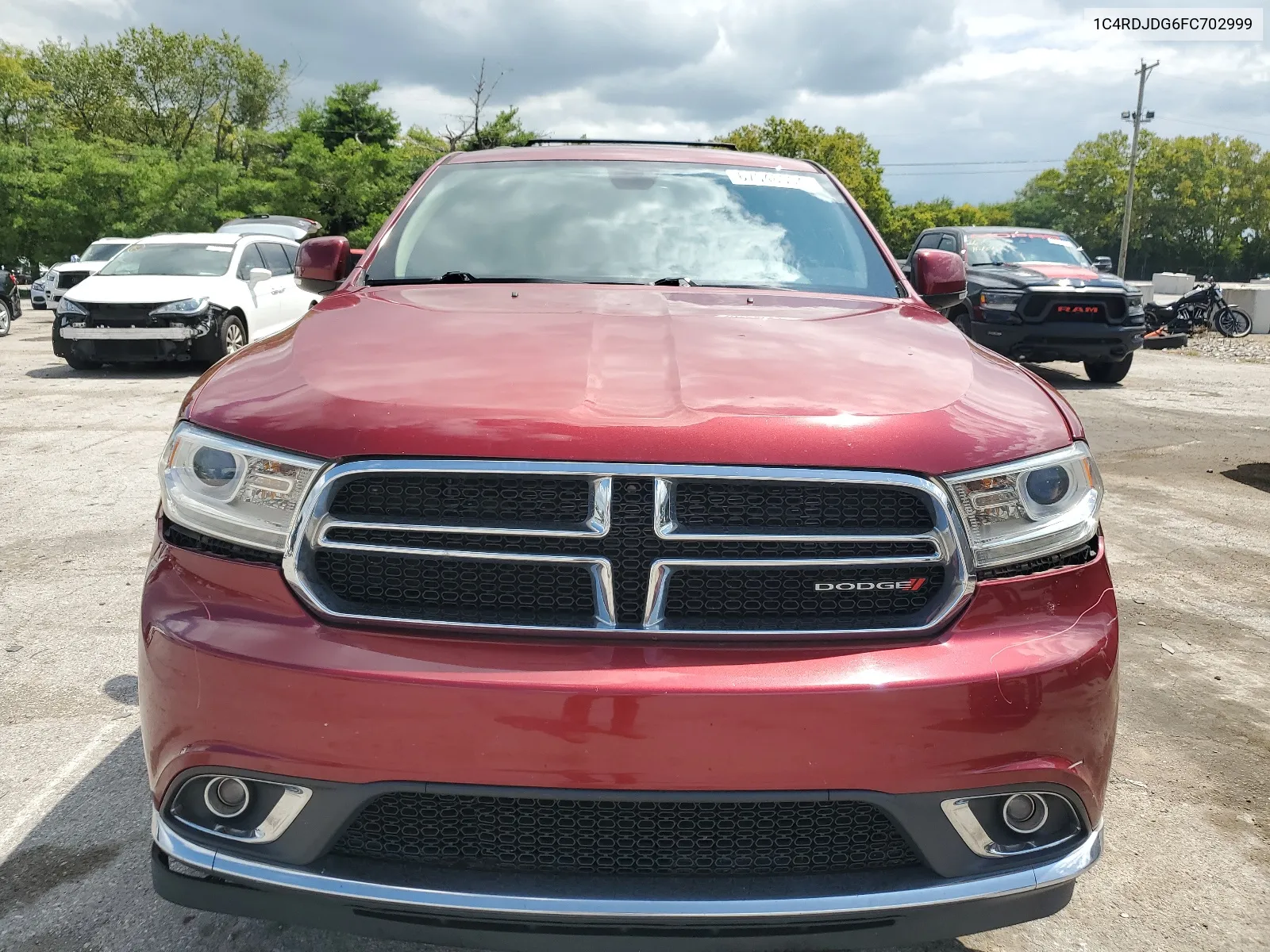 2015 Dodge Durango Limited VIN: 1C4RDJDG6FC702999 Lot: 67048554