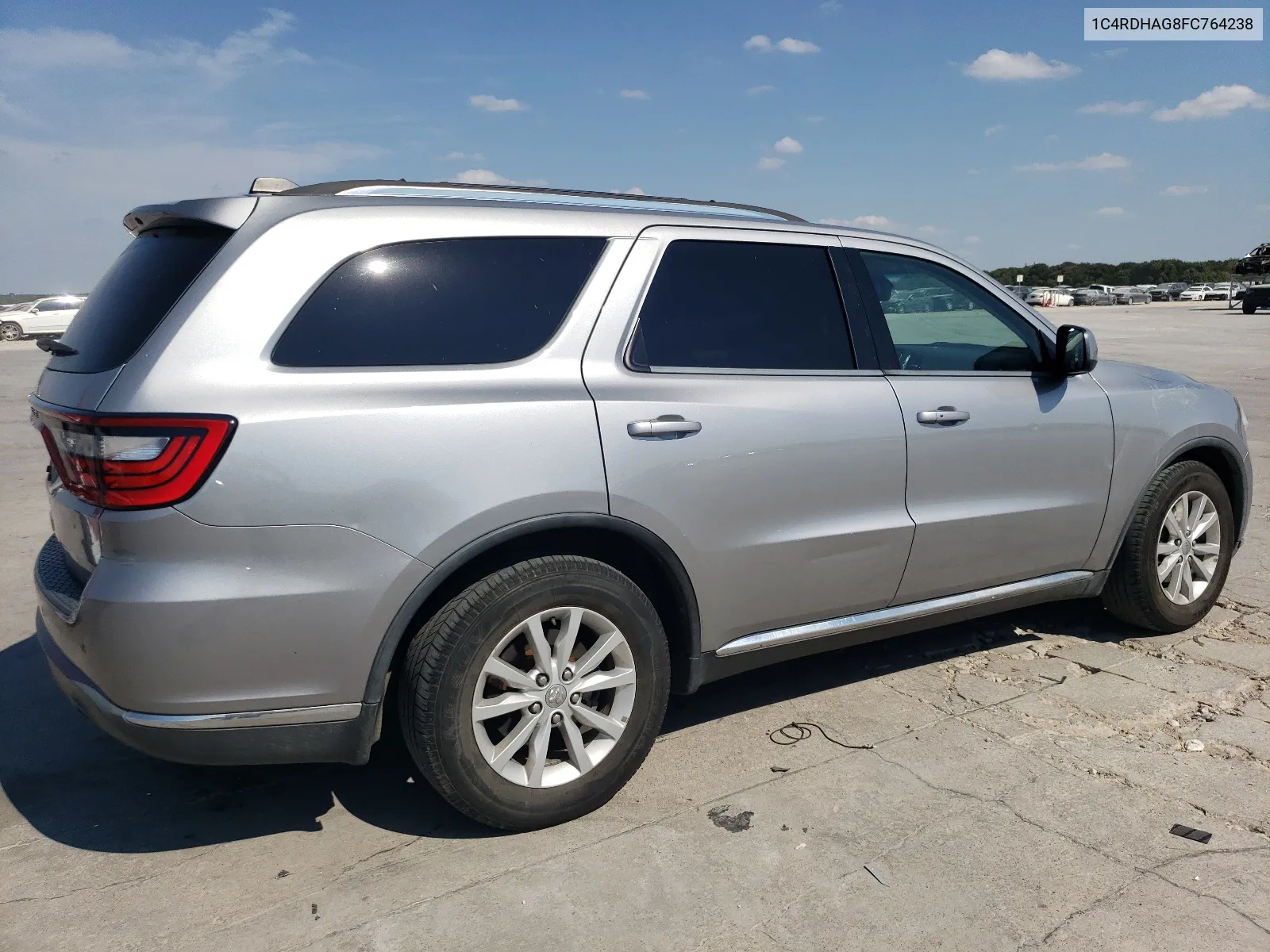 2015 Dodge Durango Sxt VIN: 1C4RDHAG8FC764238 Lot: 67315614