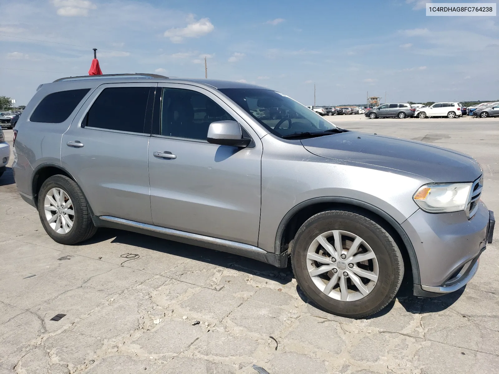 2015 Dodge Durango Sxt VIN: 1C4RDHAG8FC764238 Lot: 67315614