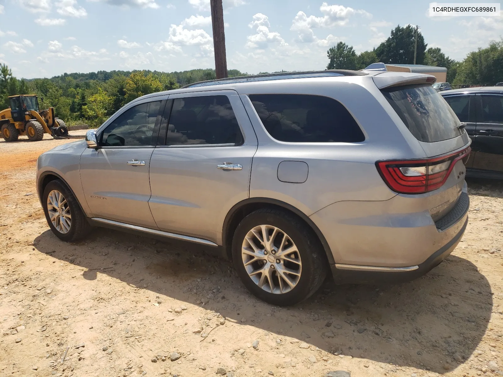 1C4RDHEGXFC689861 2015 Dodge Durango Citadel