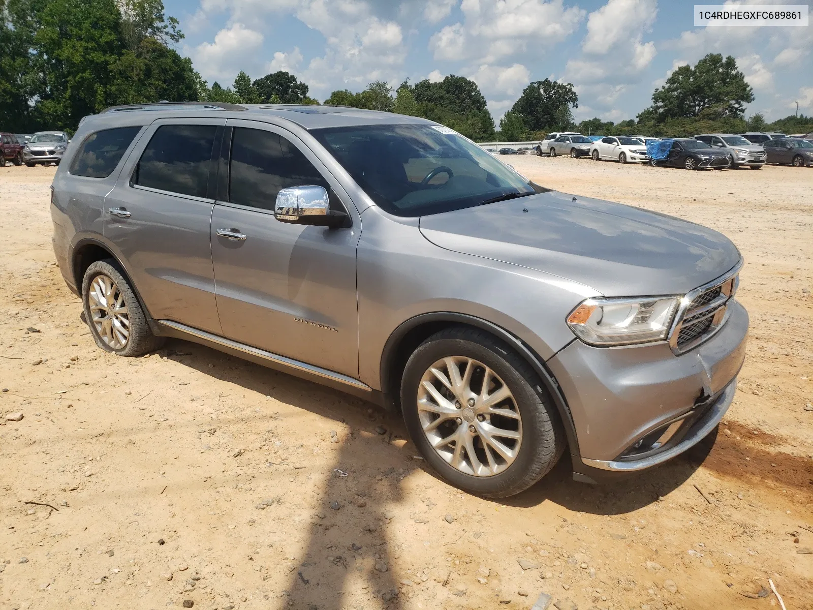 2015 Dodge Durango Citadel VIN: 1C4RDHEGXFC689861 Lot: 67571324