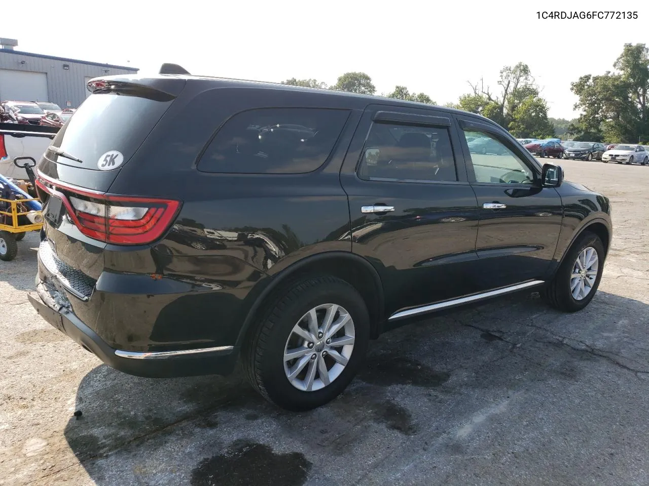 1C4RDJAG6FC772135 2015 Dodge Durango Sxt