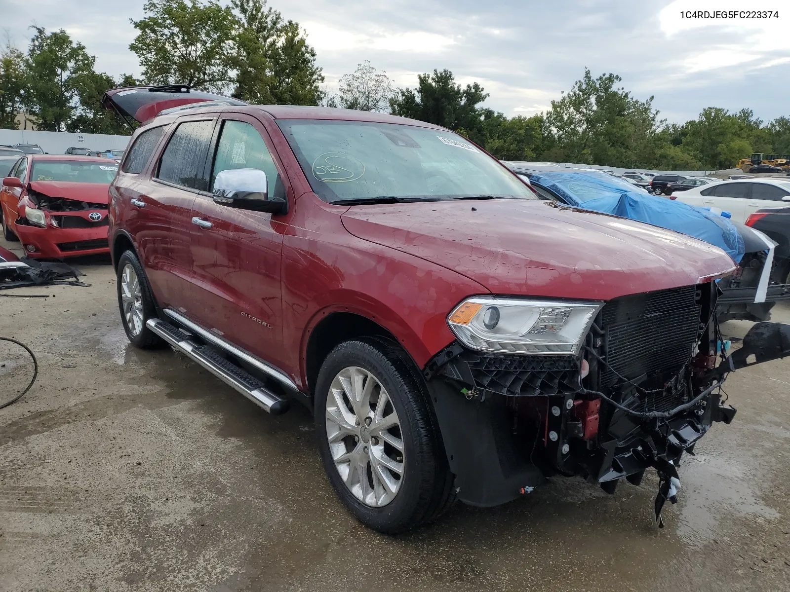 2015 Dodge Durango Citadel VIN: 1C4RDJEG5FC223374 Lot: 67849284