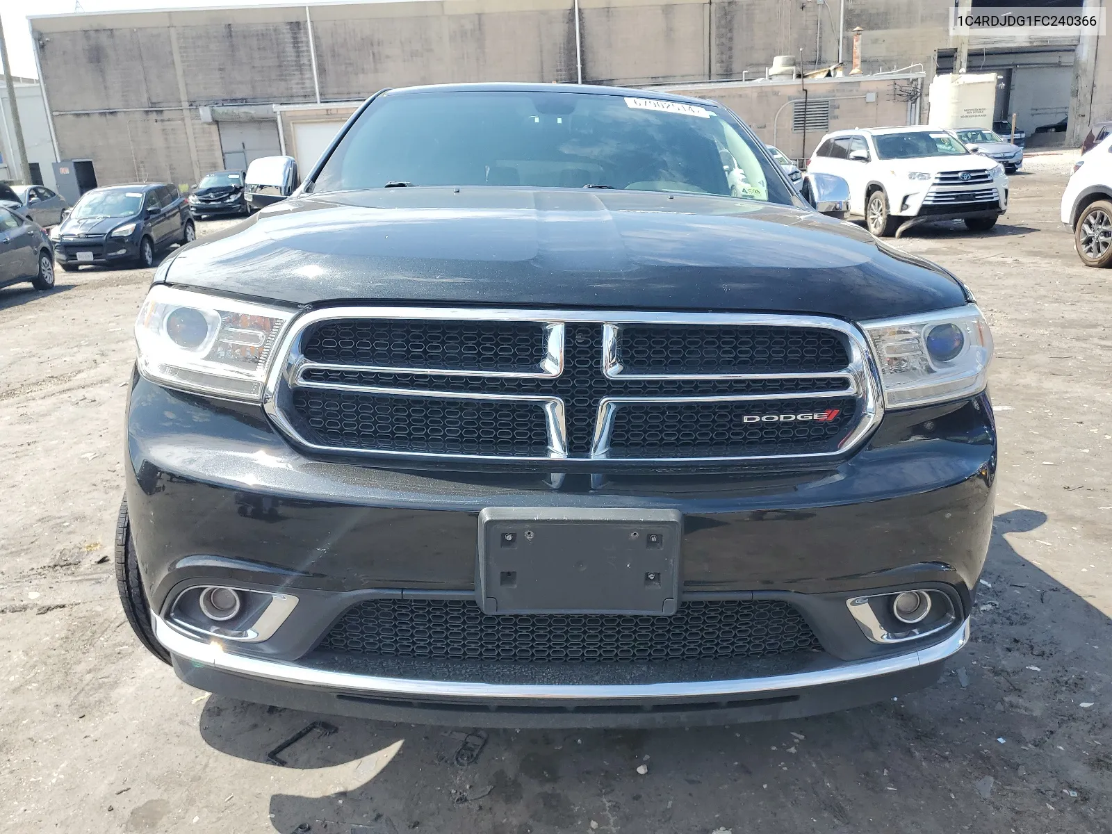 2015 Dodge Durango Limited VIN: 1C4RDJDG1FC240366 Lot: 67902514