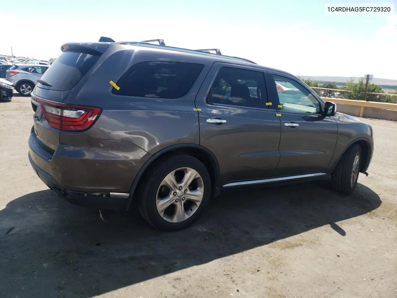 1C4RDHAG5FC729320 2015 Dodge Durango Sxt