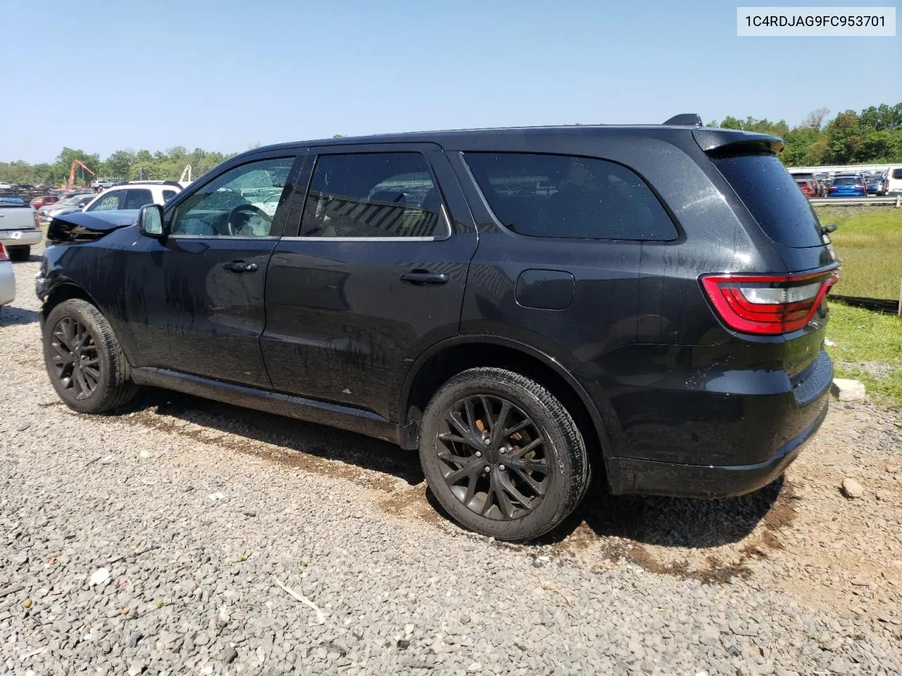 2015 Dodge Durango Sxt VIN: 1C4RDJAG9FC953701 Lot: 68630954