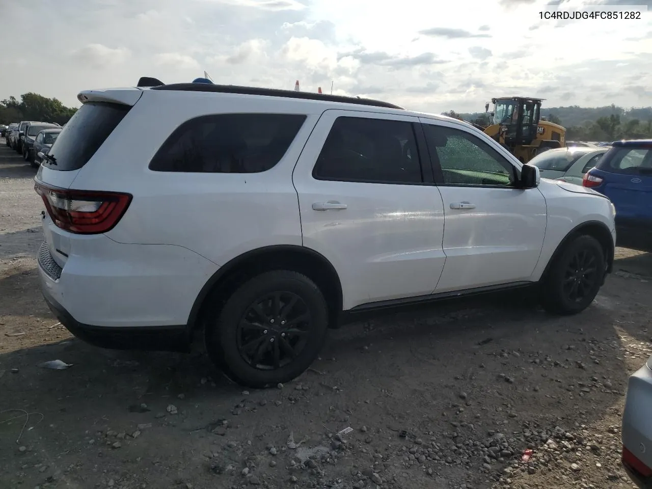 2015 Dodge Durango Limited VIN: 1C4RDJDG4FC851282 Lot: 68668174