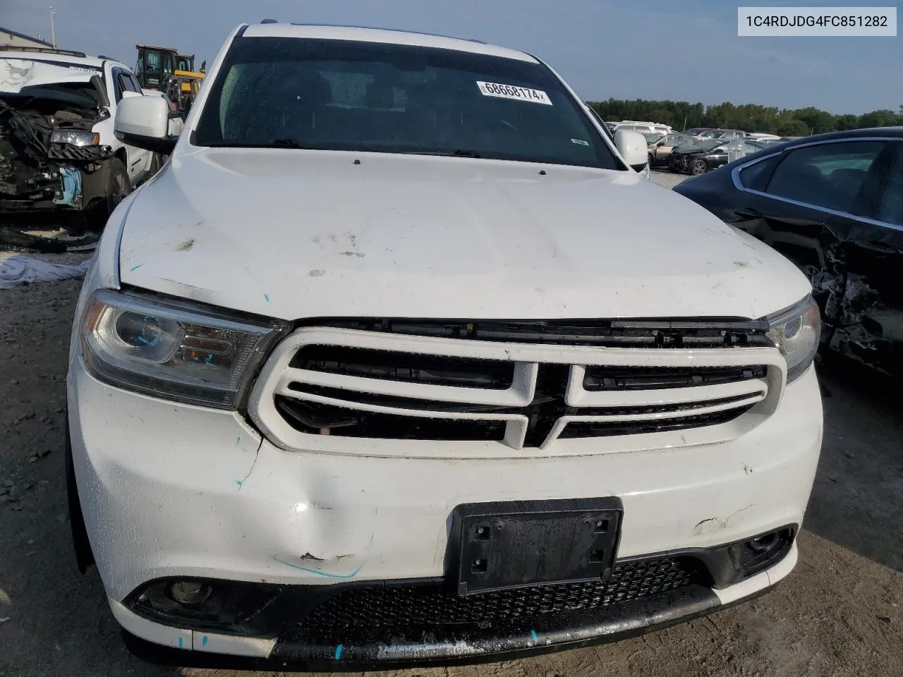 2015 Dodge Durango Limited VIN: 1C4RDJDG4FC851282 Lot: 68668174