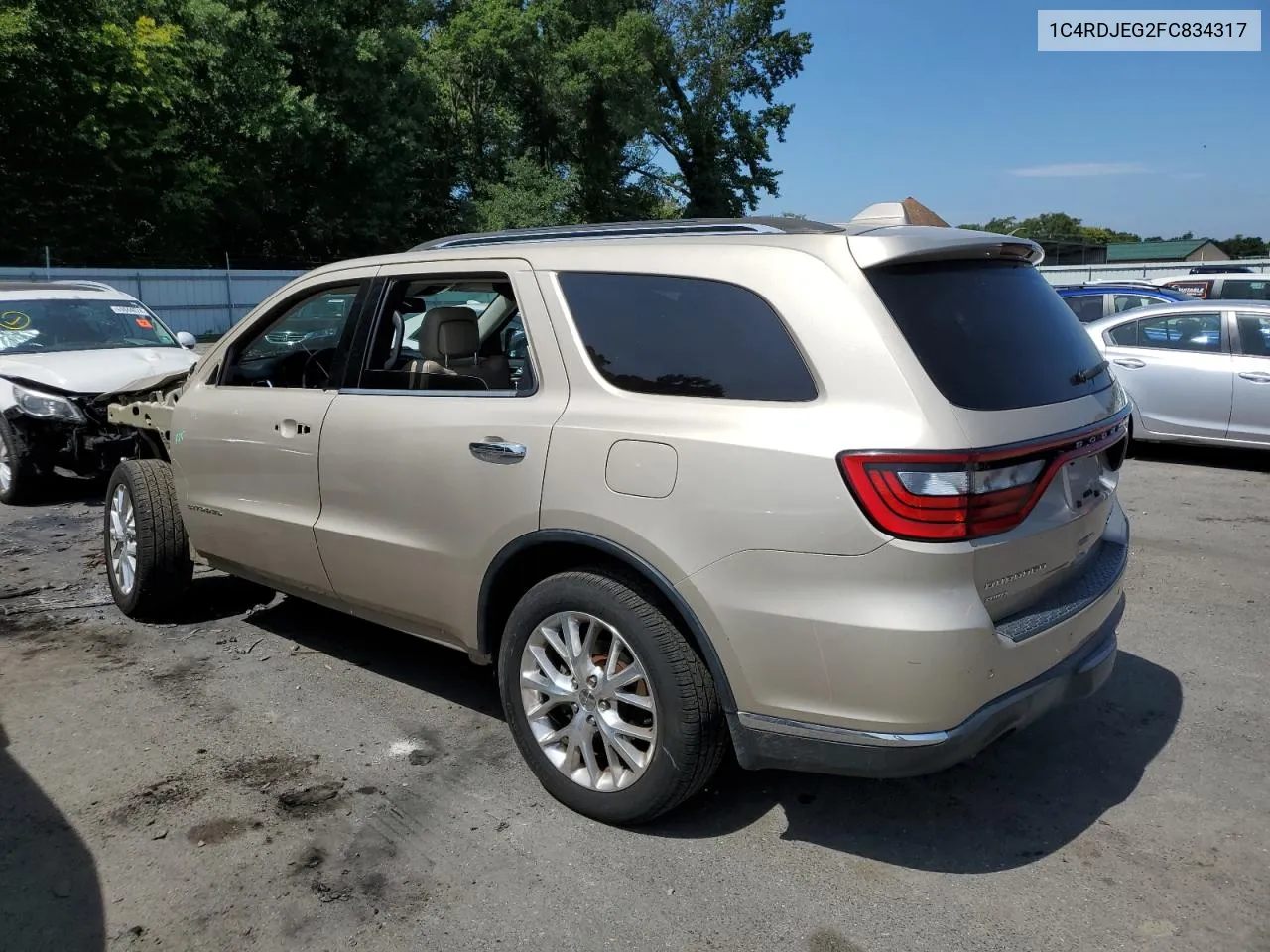 2015 Dodge Durango Citadel VIN: 1C4RDJEG2FC834317 Lot: 68716144