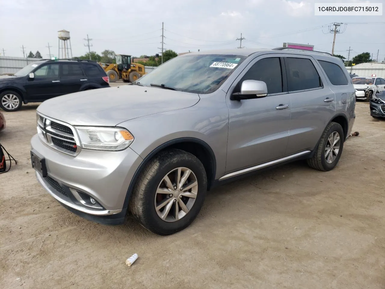 2015 Dodge Durango Limited VIN: 1C4RDJDG8FC715012 Lot: 68770964