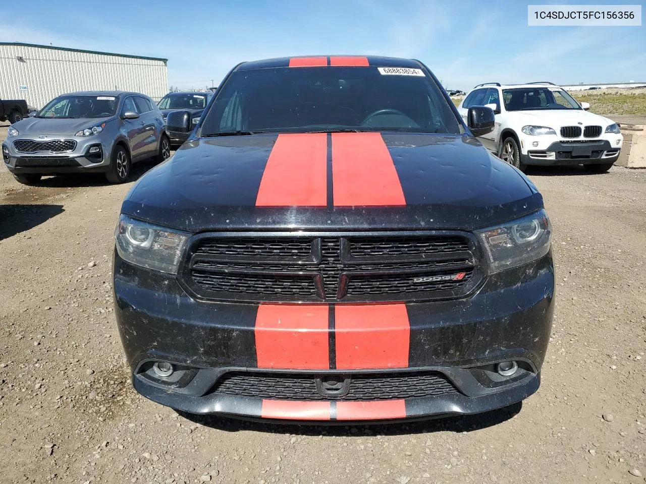 2015 Dodge Durango R/T VIN: 1C4SDJCT5FC156356 Lot: 68883854