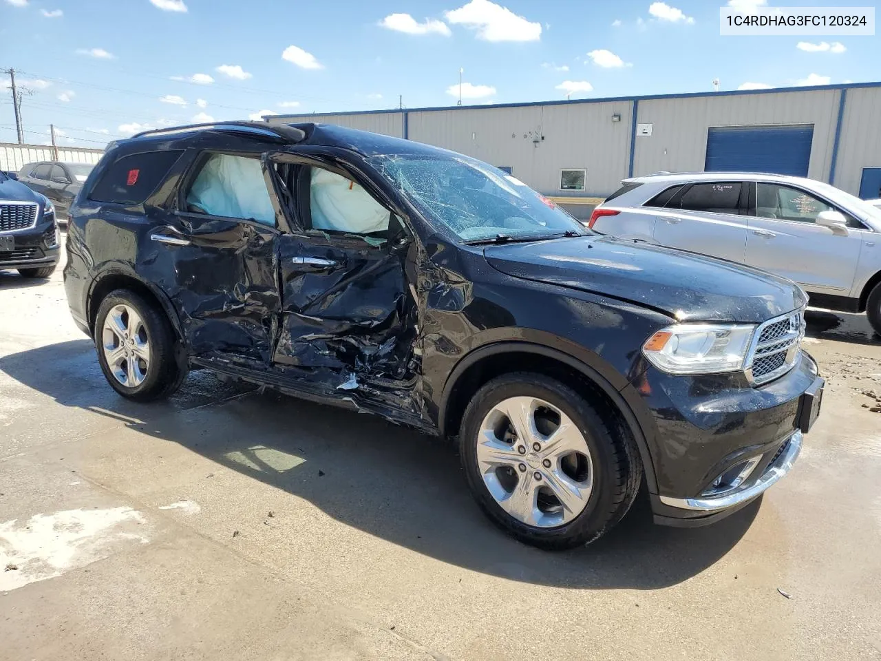 2015 Dodge Durango Sxt VIN: 1C4RDHAG3FC120324 Lot: 69323084