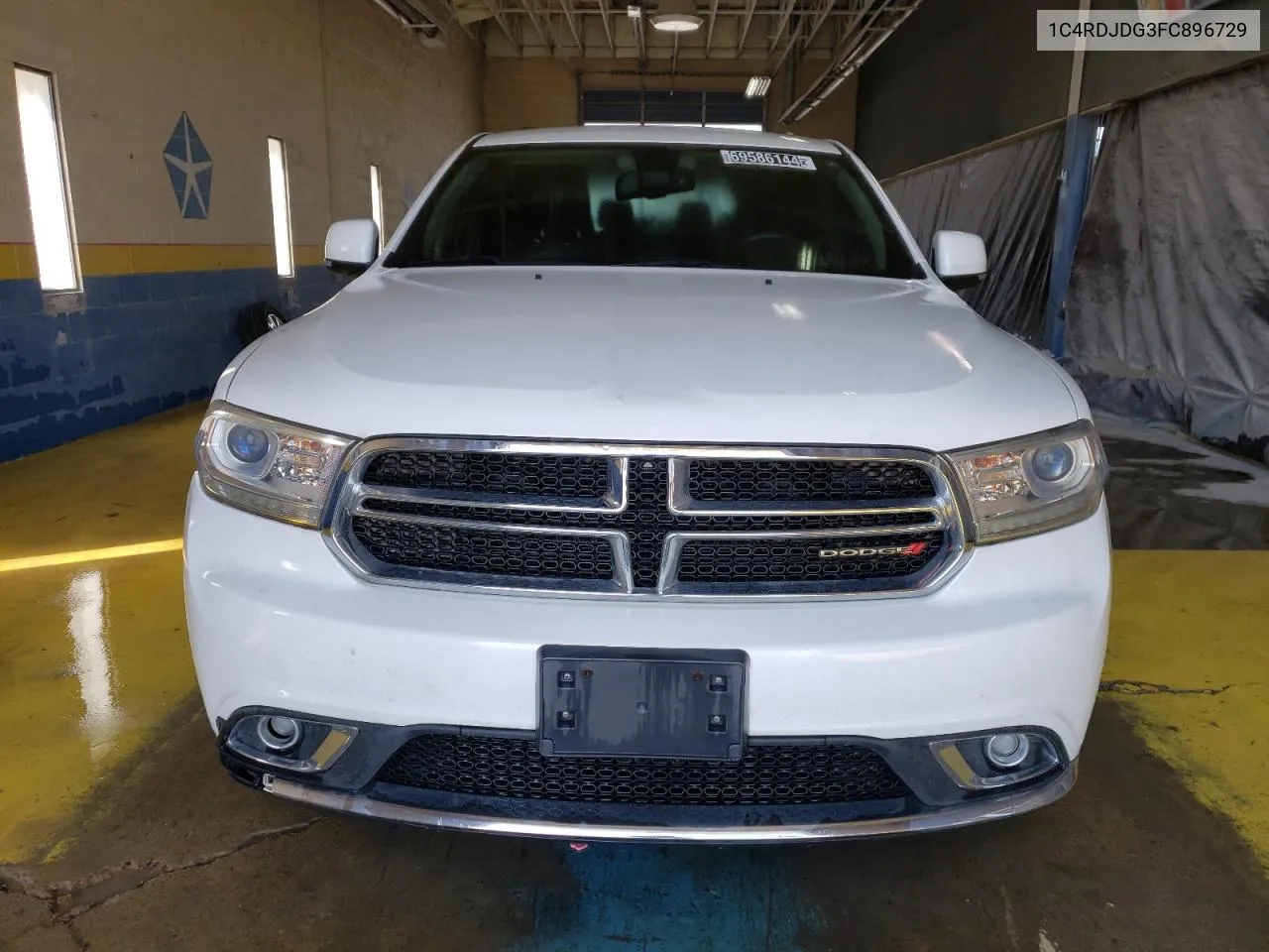 2015 Dodge Durango Limited VIN: 1C4RDJDG3FC896729 Lot: 69586144