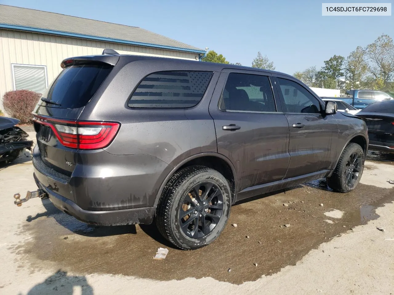 2015 Dodge Durango R/T VIN: 1C4SDJCT6FC729698 Lot: 70045734