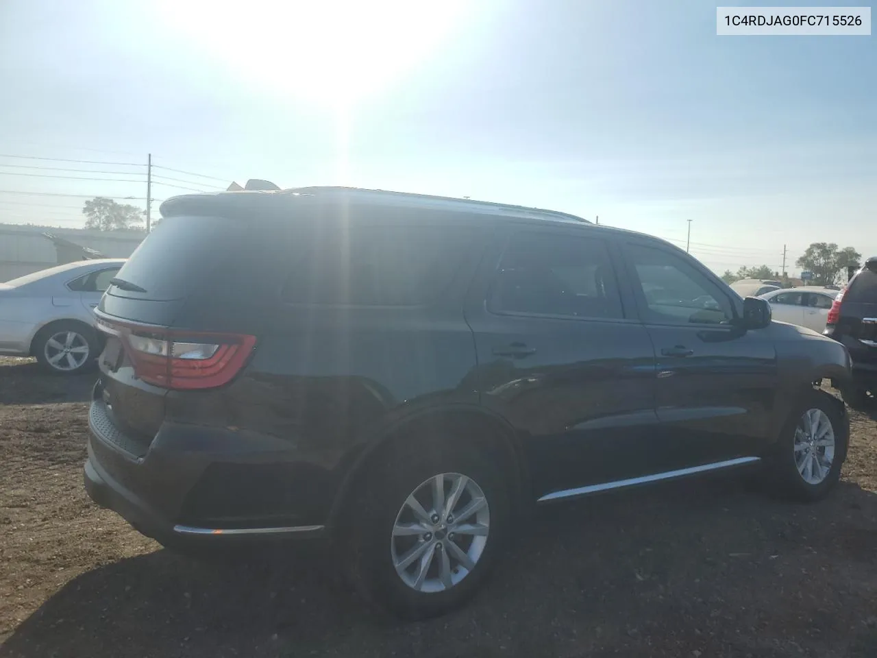 1C4RDJAG0FC715526 2015 Dodge Durango Sxt