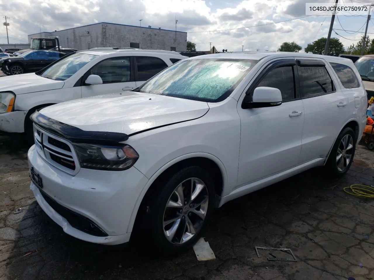 2015 Dodge Durango R/T VIN: 1C4SDJCT6FC750972 Lot: 70388944