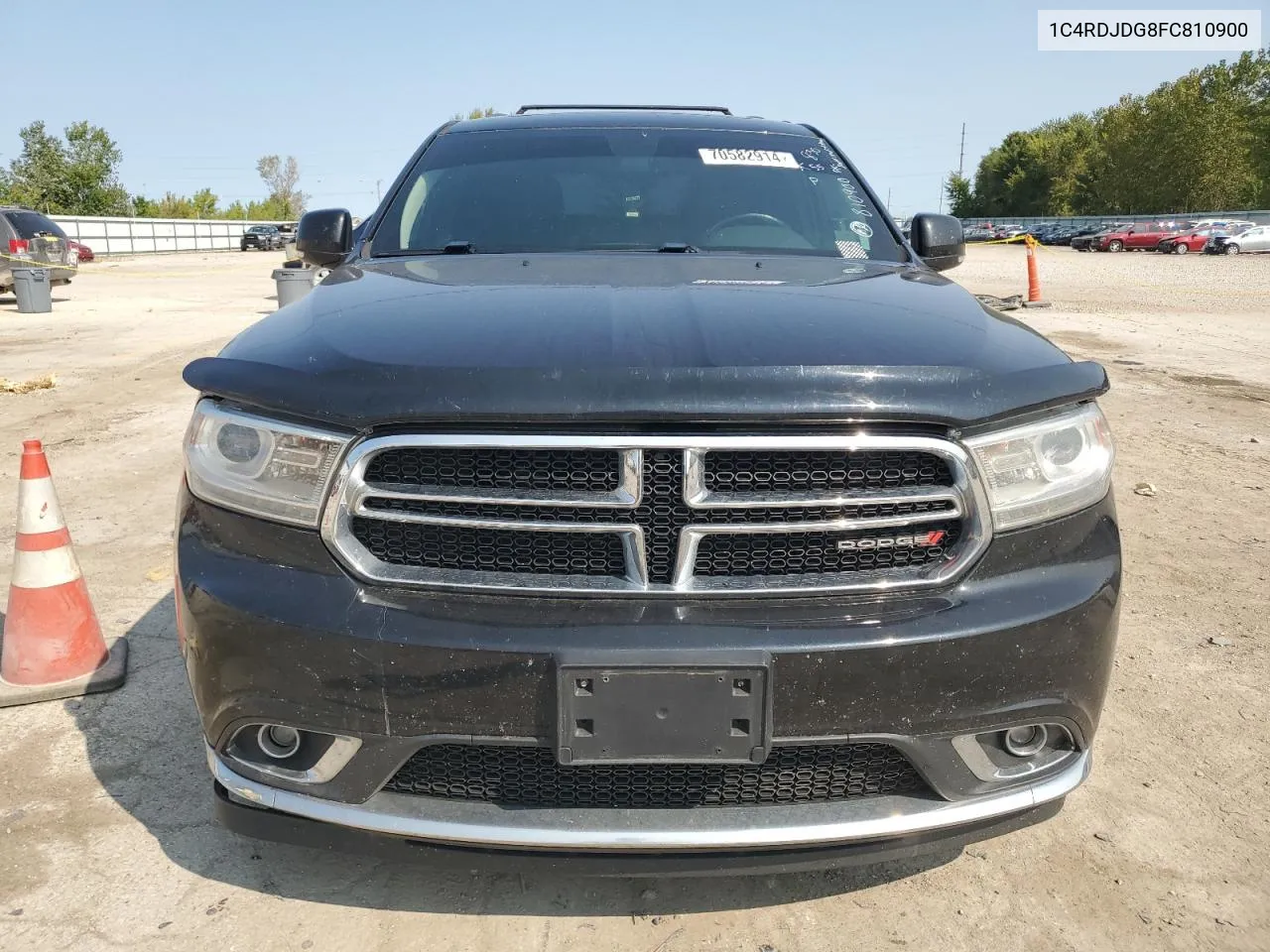 2015 Dodge Durango Limited VIN: 1C4RDJDG8FC810900 Lot: 70582914