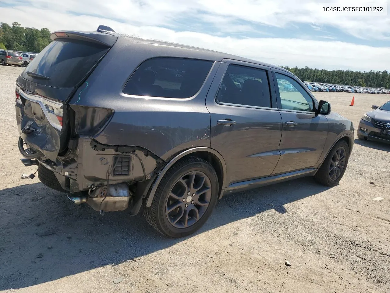 2015 Dodge Durango R/T VIN: 1C4SDJCT5FC101292 Lot: 70657274