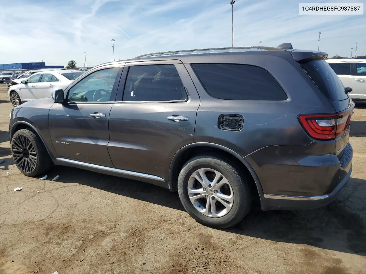 1C4RDHEG8FC937587 2015 Dodge Durango Citadel