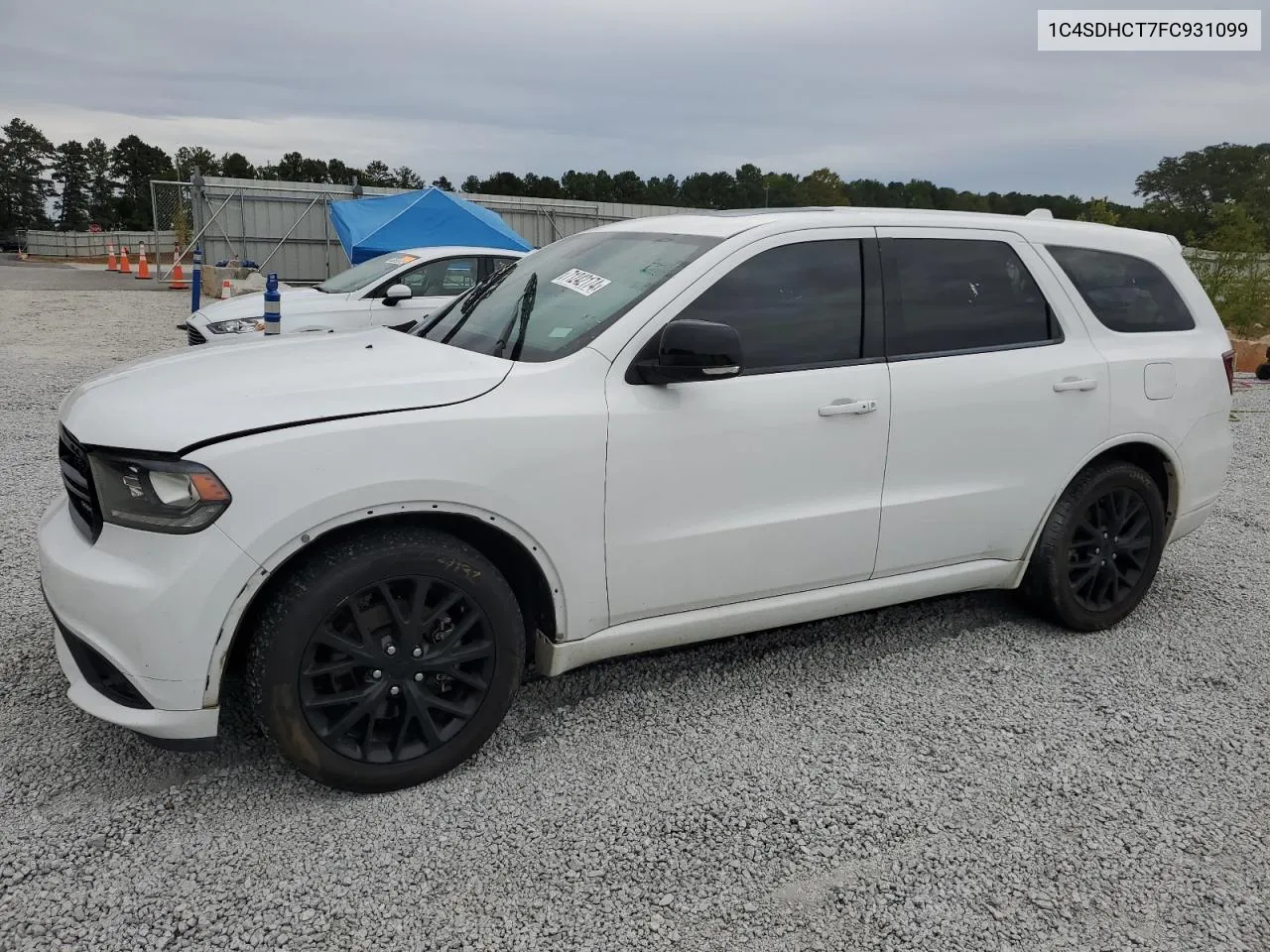 2015 Dodge Durango R/T VIN: 1C4SDHCT7FC931099 Lot: 71242174