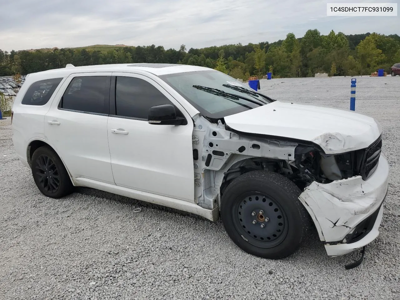 2015 Dodge Durango R/T VIN: 1C4SDHCT7FC931099 Lot: 71242174