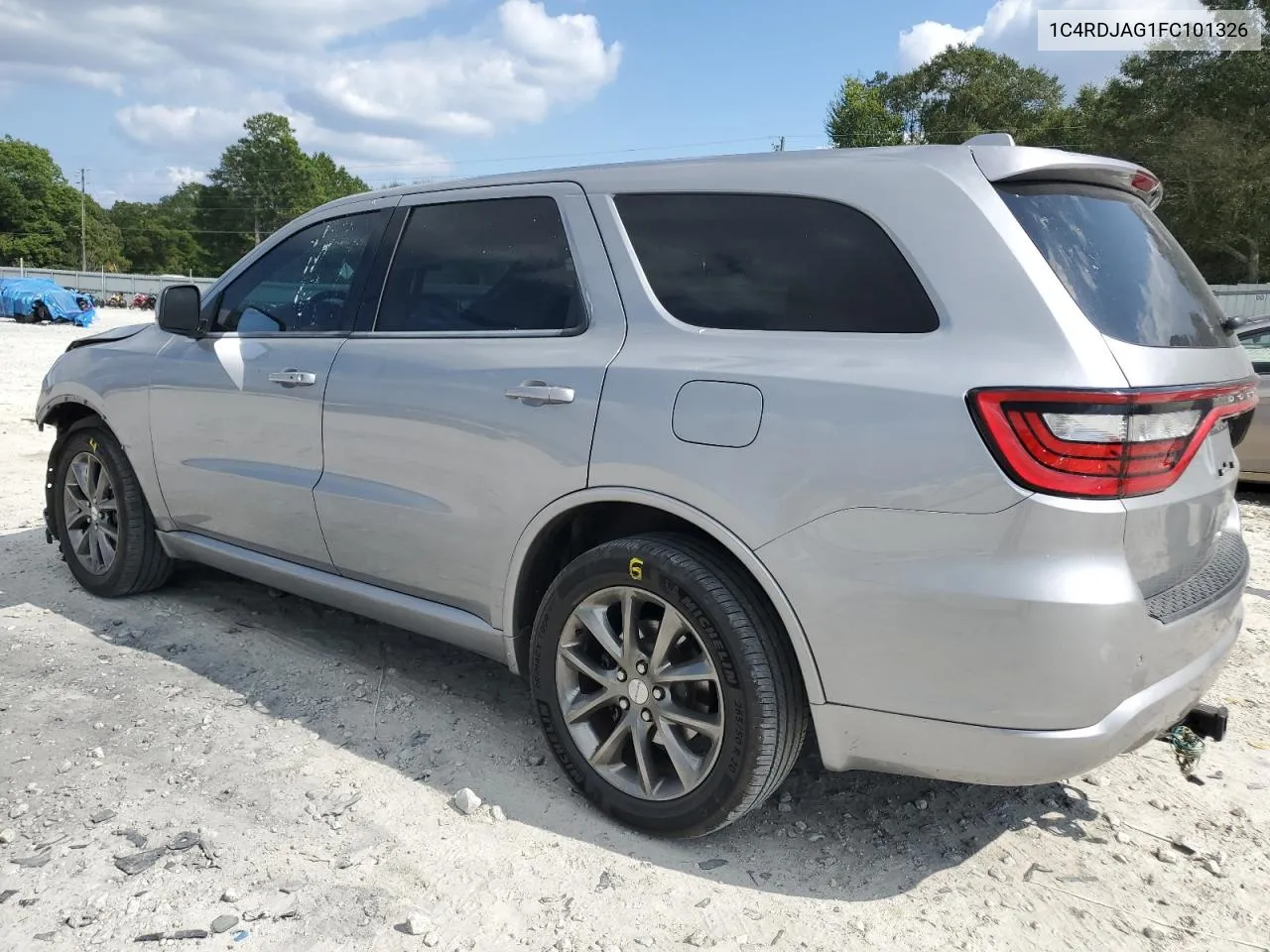 2015 Dodge Durango Sxt VIN: 1C4RDJAG1FC101326 Lot: 71721744