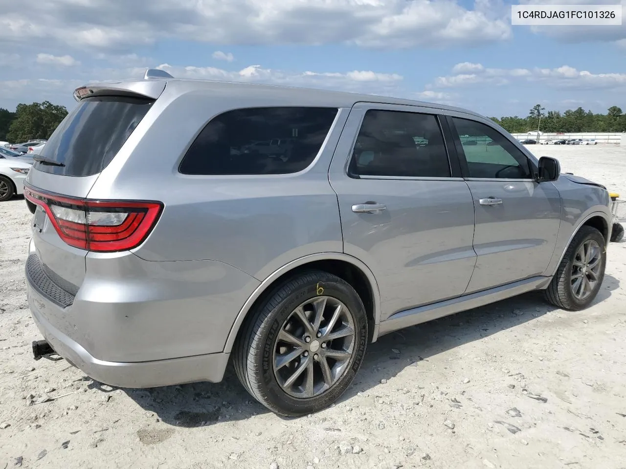 2015 Dodge Durango Sxt VIN: 1C4RDJAG1FC101326 Lot: 71721744