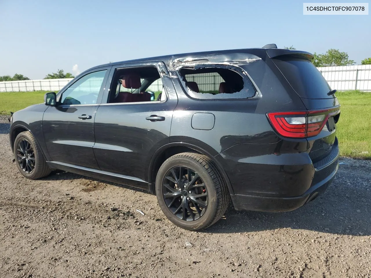 2015 Dodge Durango R/T VIN: 1C4SDHCT0FC907078 Lot: 71782724