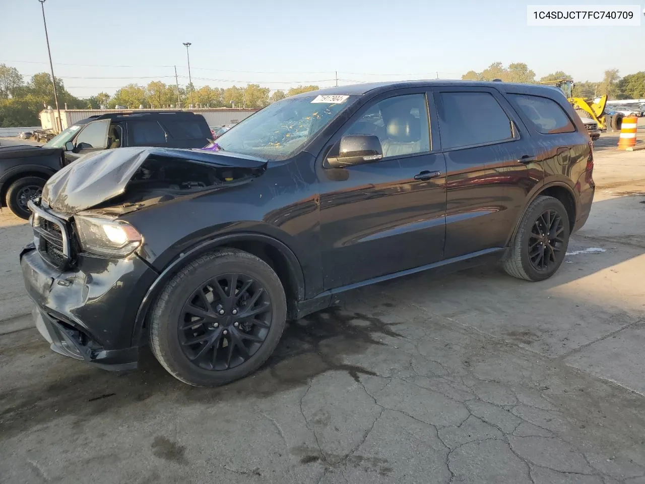 2015 Dodge Durango R/T VIN: 1C4SDJCT7FC740709 Lot: 71917904