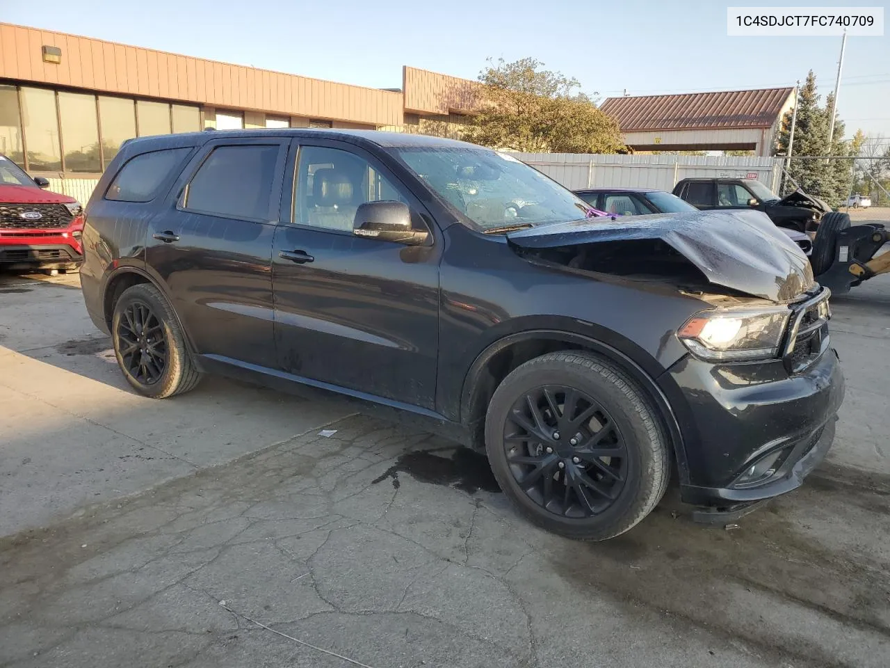 2015 Dodge Durango R/T VIN: 1C4SDJCT7FC740709 Lot: 71917904