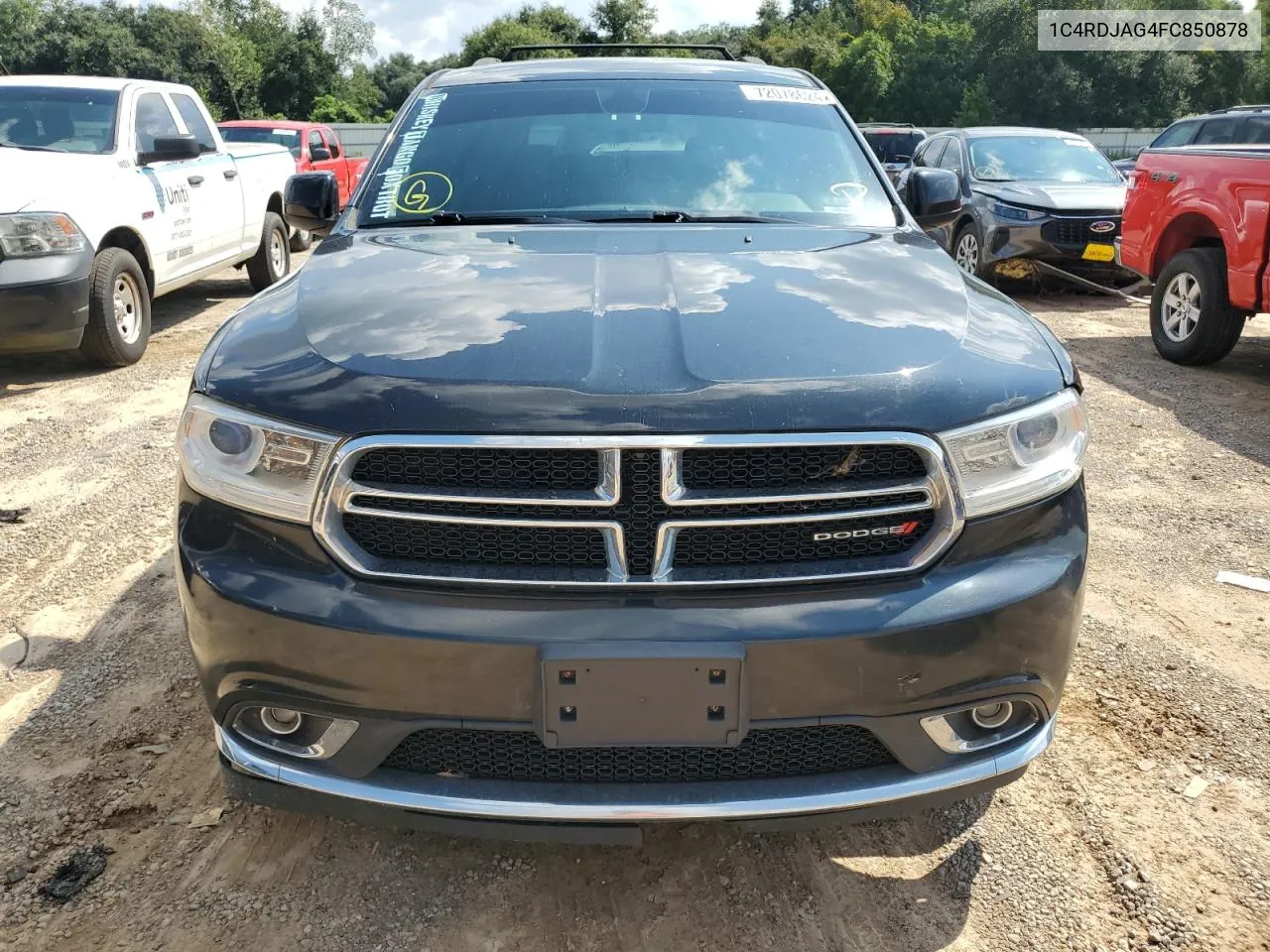 1C4RDJAG4FC850878 2015 Dodge Durango Sxt